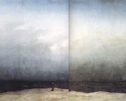 Caspar David Friedrich Monk by the Sea (mk10) oil on canvas